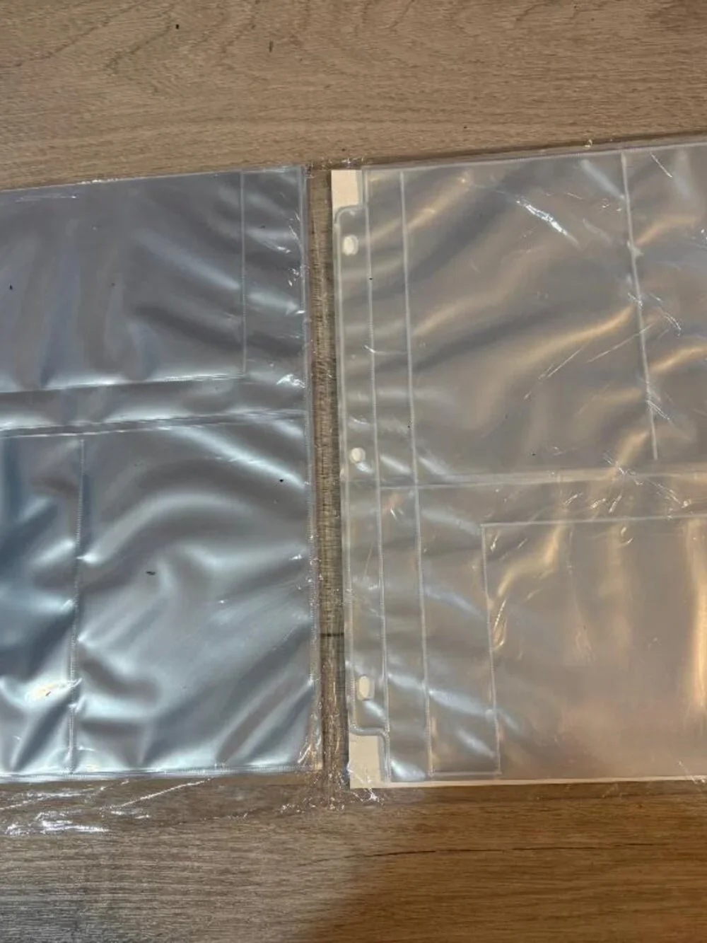 2 pkgs NEW Photo Sheet Protectors 10 sheets/pkg hold 6 4 x 6 photos (120 total)
